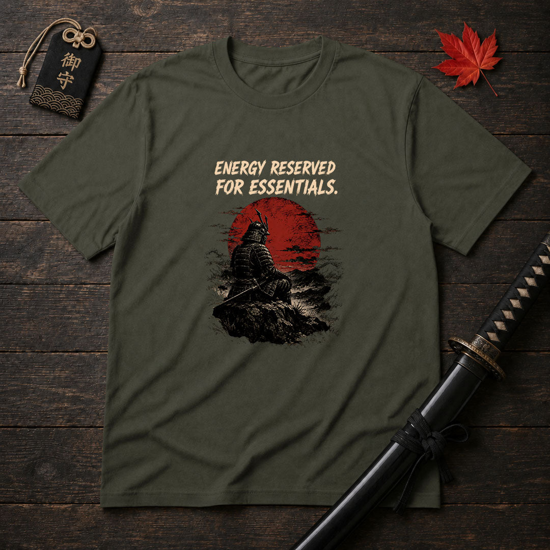 Energy Reserved For Essentials T-Shirt