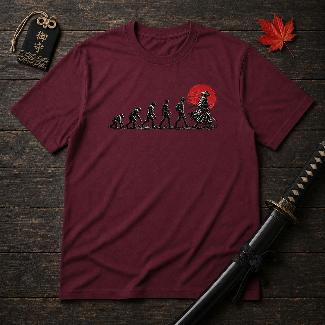 Evolution To Samurai T-Shirt
