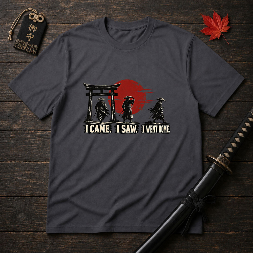 I Came I Saw I Went Home T-Shirt