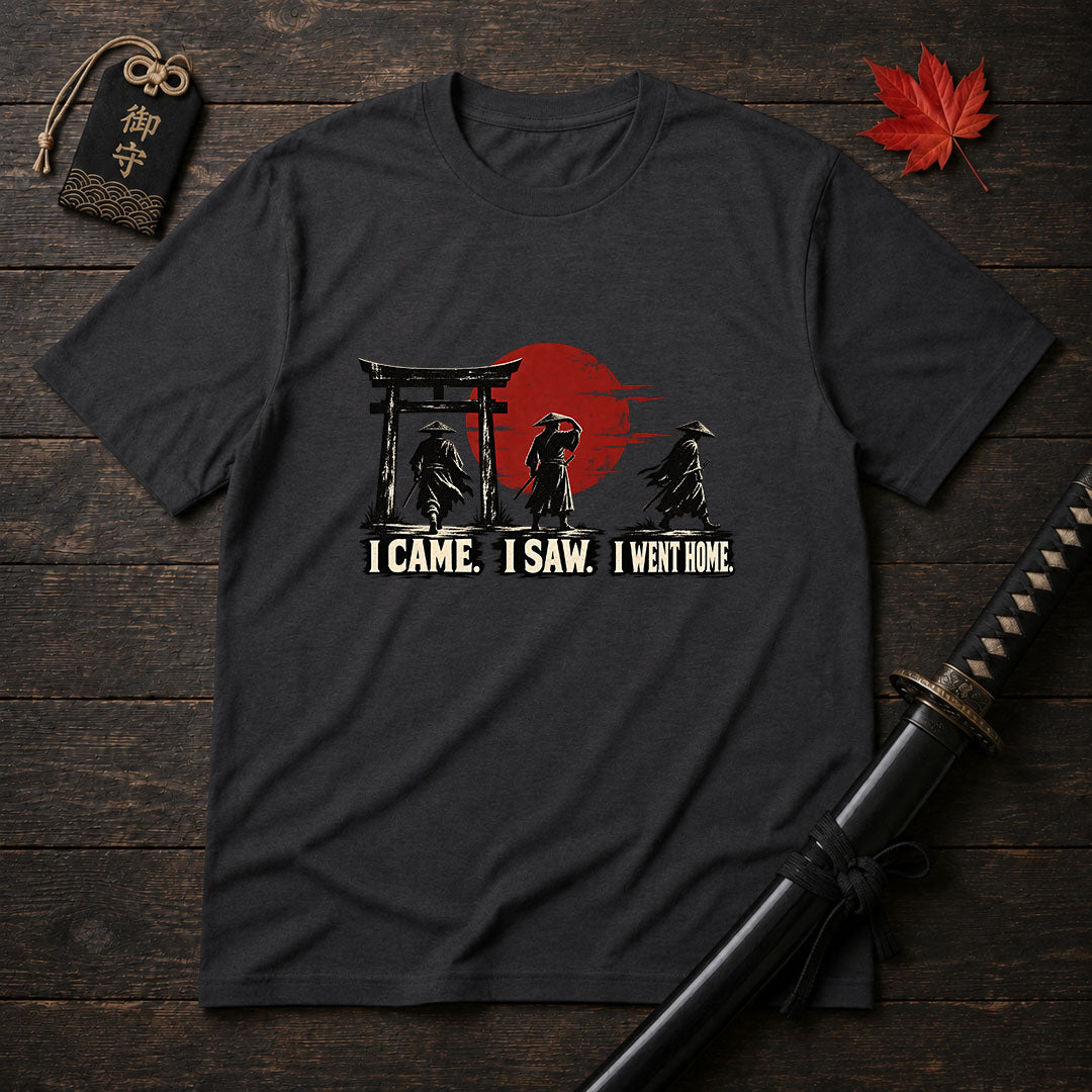 I Came I Saw I Went Home T-Shirt