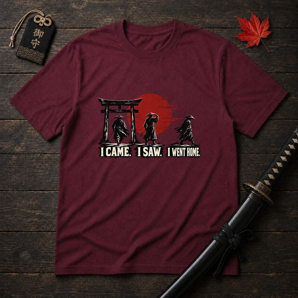 I Came I Saw I Went Home T-Shirt