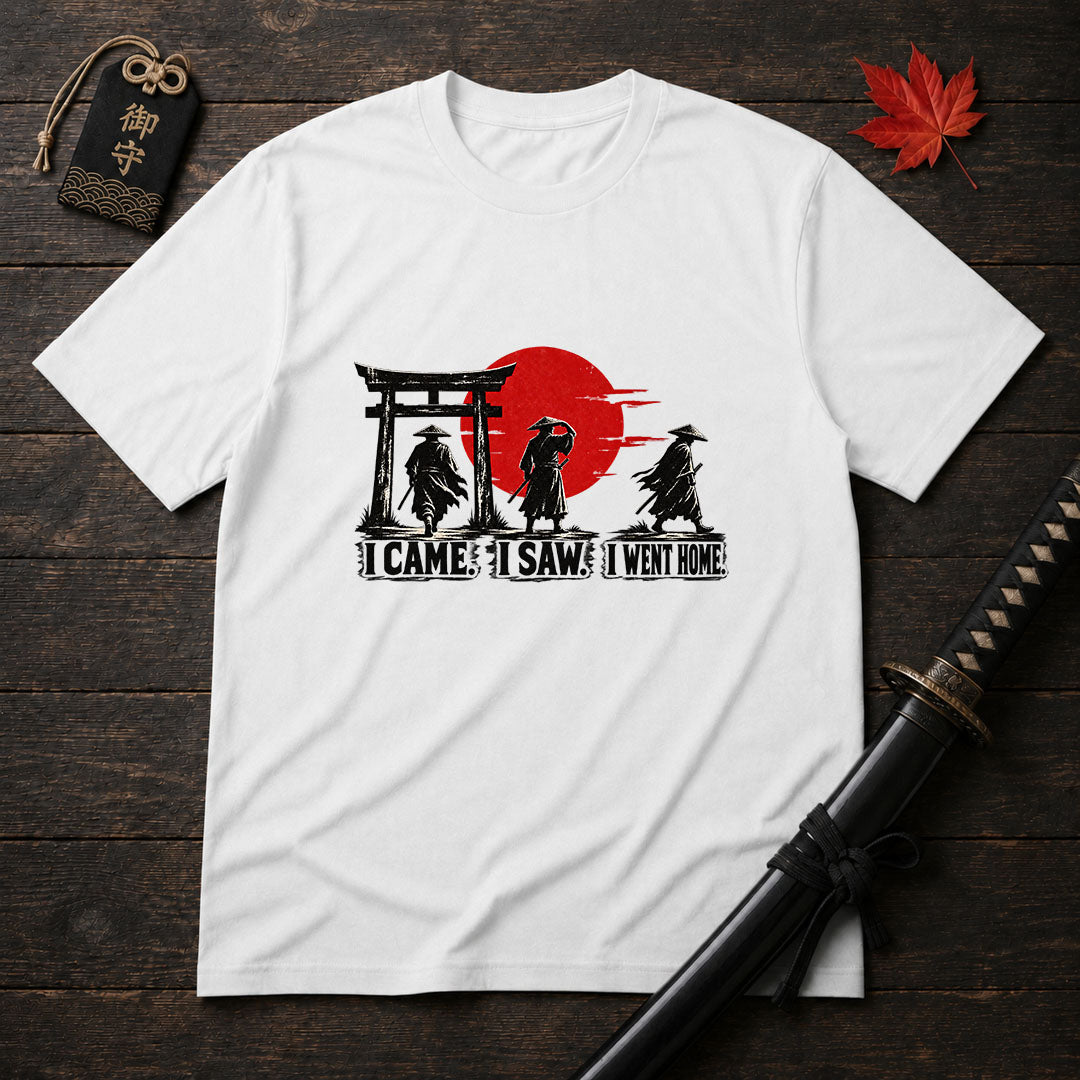 I Came I Saw I Went Home T-Shirt