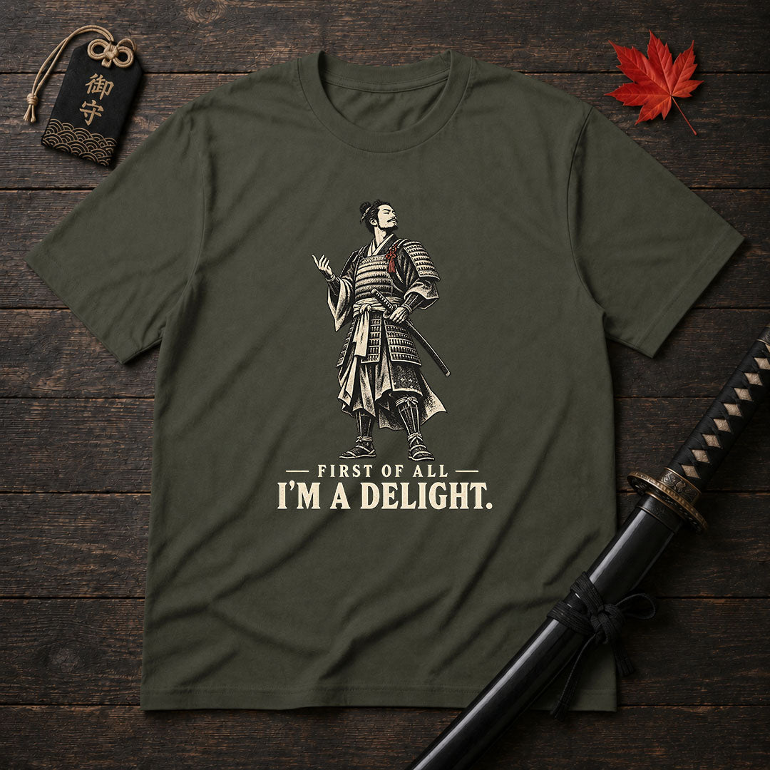I'm A Delight Samurai T-Shirt