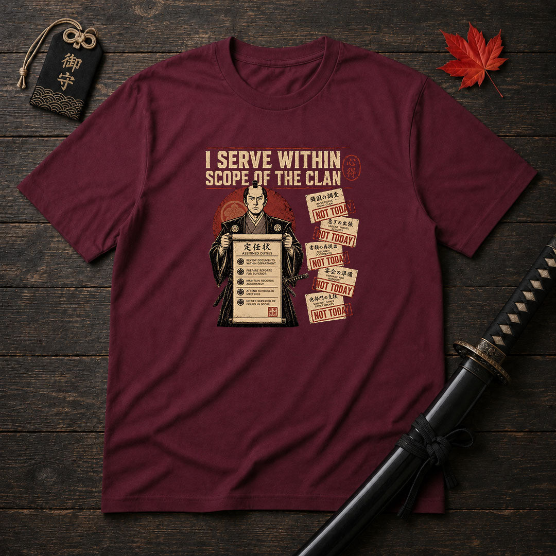 I Serve Within Scope Of The Clan T-Shirt