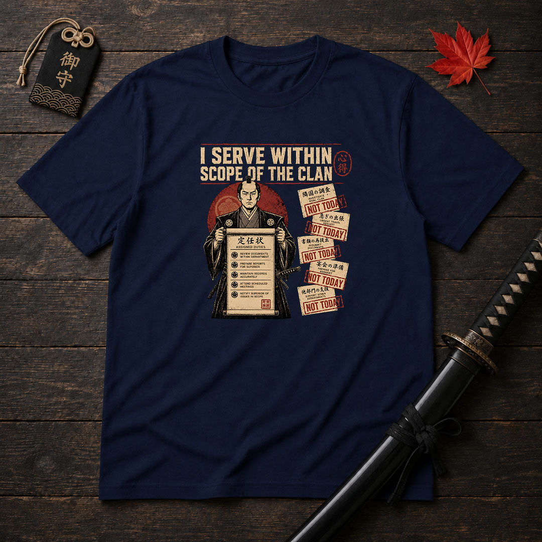I Serve Within Scope Of The Clan T-Shirt