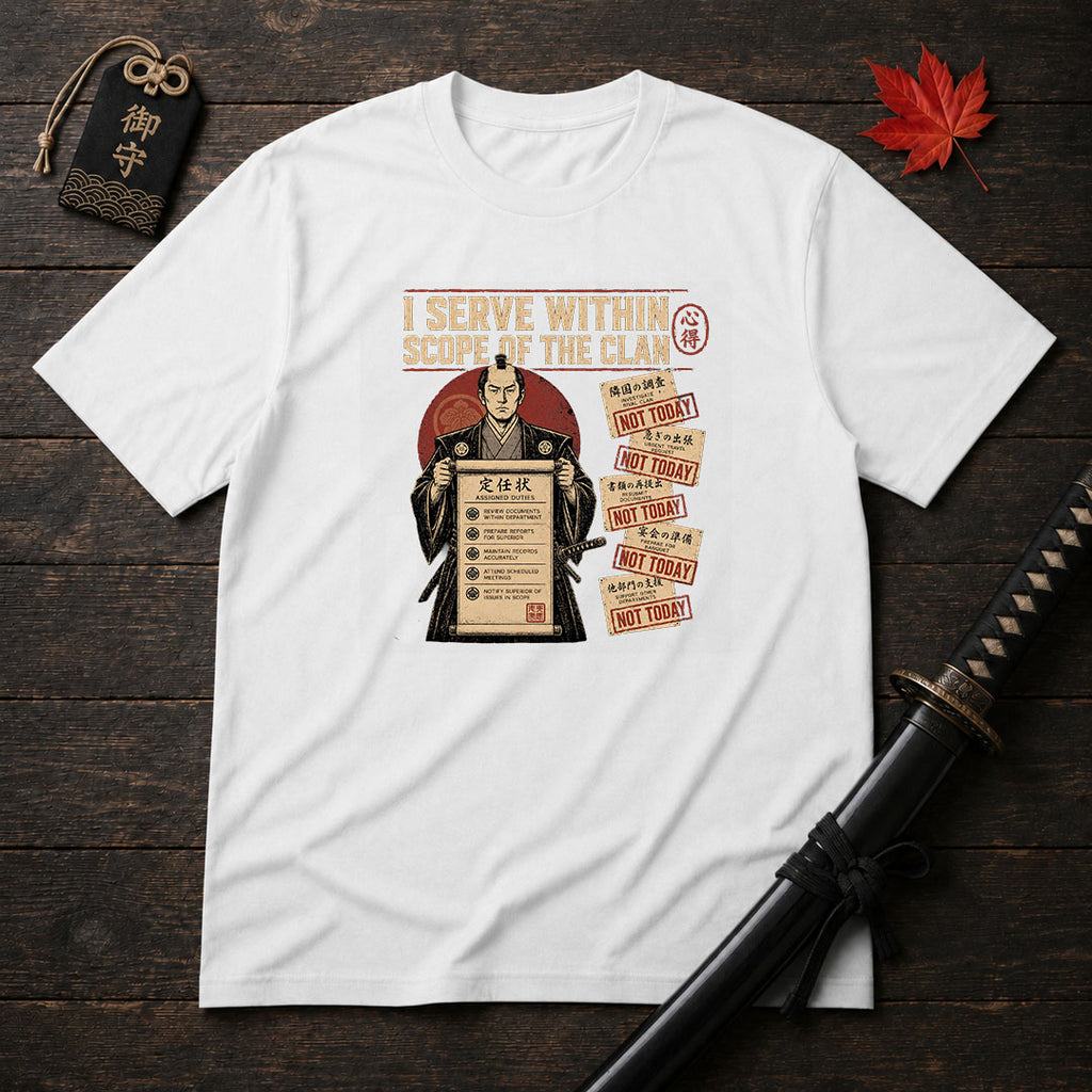I Serve Within Scope Of The Clan T-Shirt
