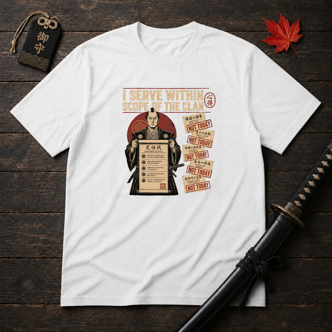 I Serve Within Scope Of The Clan T-Shirt
