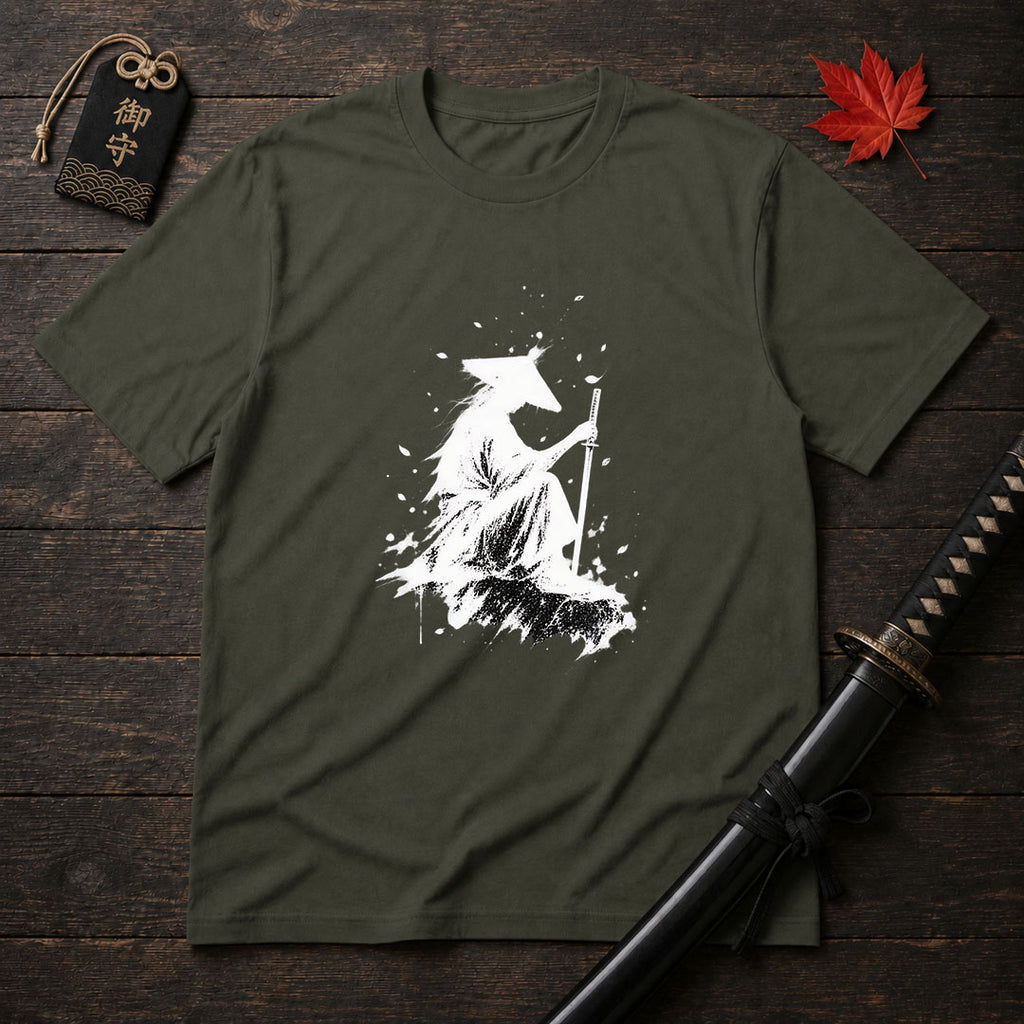 Ink Samurai Silhouette T-Shirt