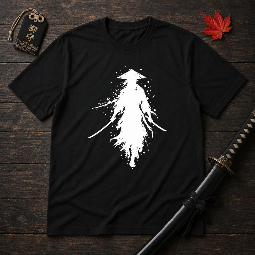 Ink Splatter Samurai T-Shirt