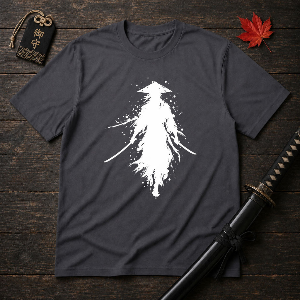 Ink Splatter Samurai T-Shirt
