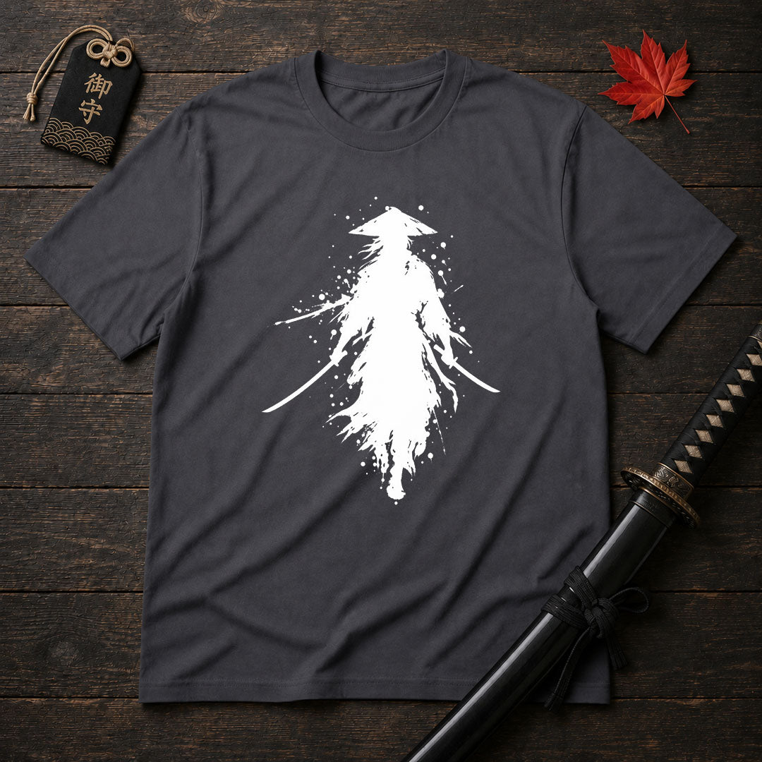Ink Splatter Samurai T-Shirt