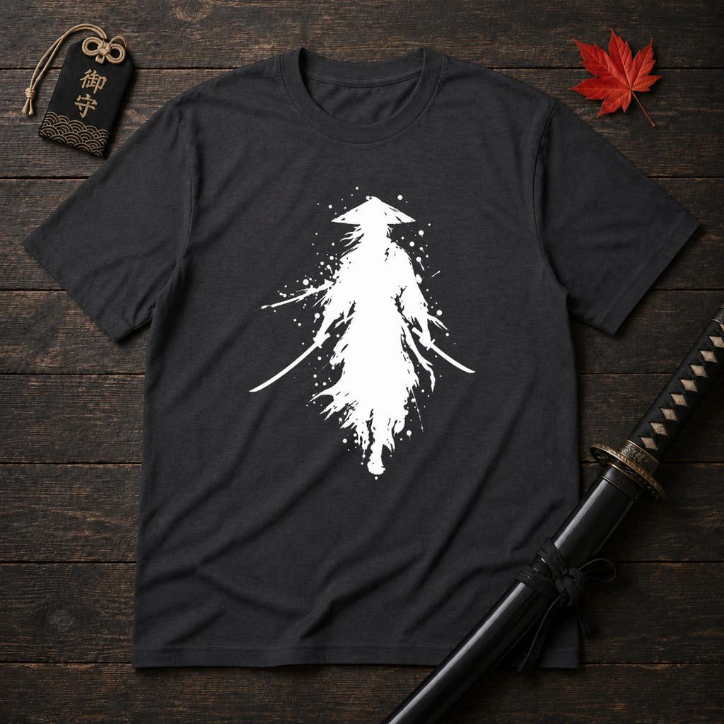 Ink Splatter Samurai T-Shirt