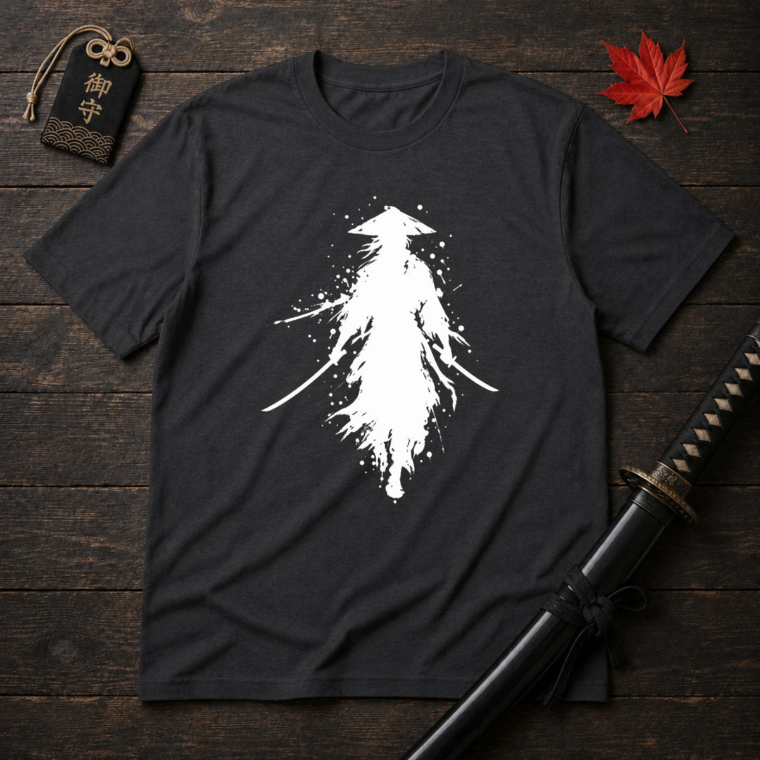 Ink Splatter Samurai T-Shirt