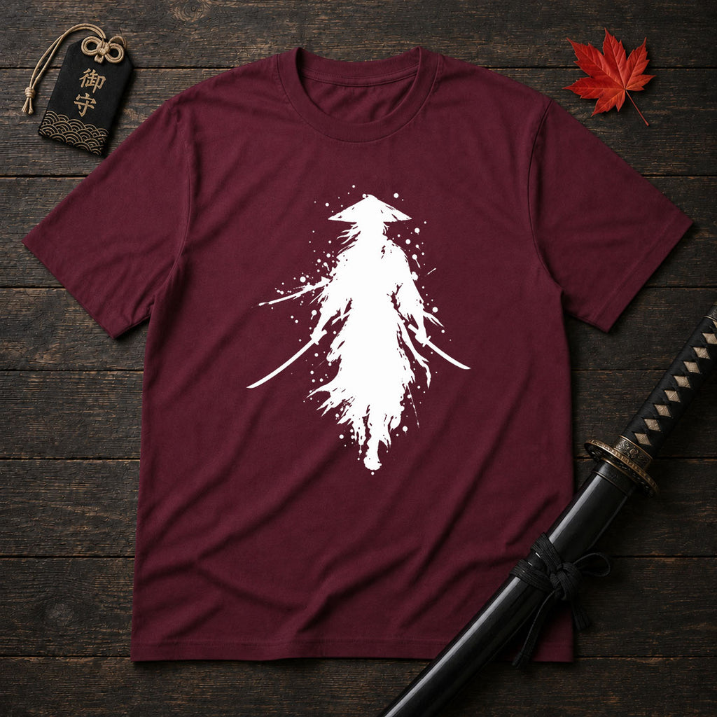 Ink Splatter Samurai T-Shirt