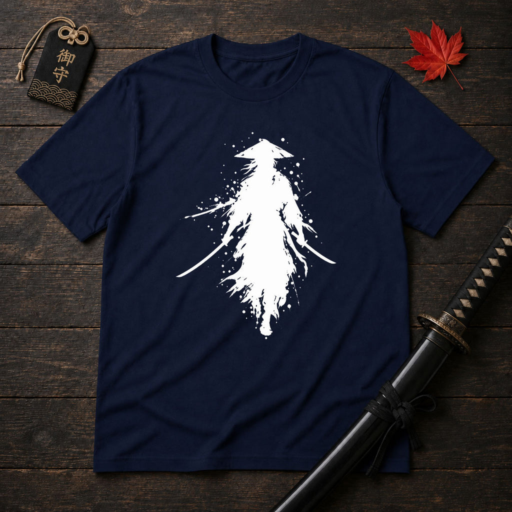 Ink Splatter Samurai T-Shirt