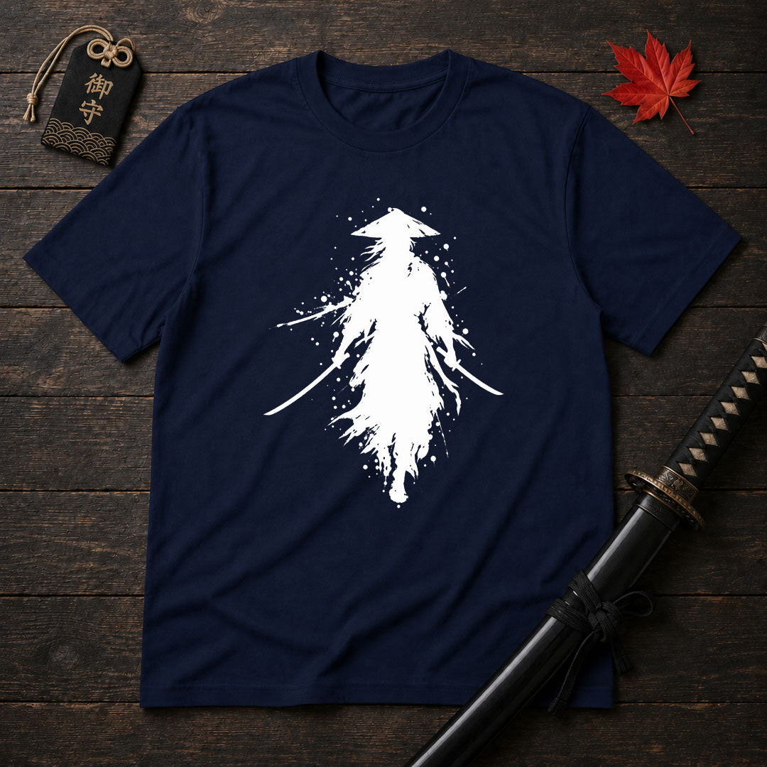 Ink Splatter Samurai T-Shirt