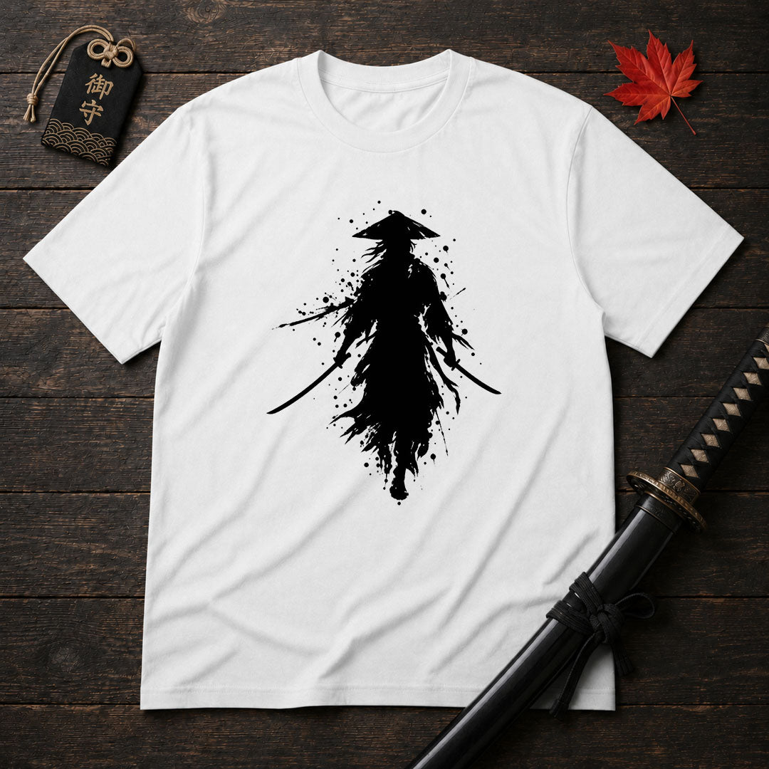 Ink Splatter Samurai T-Shirt