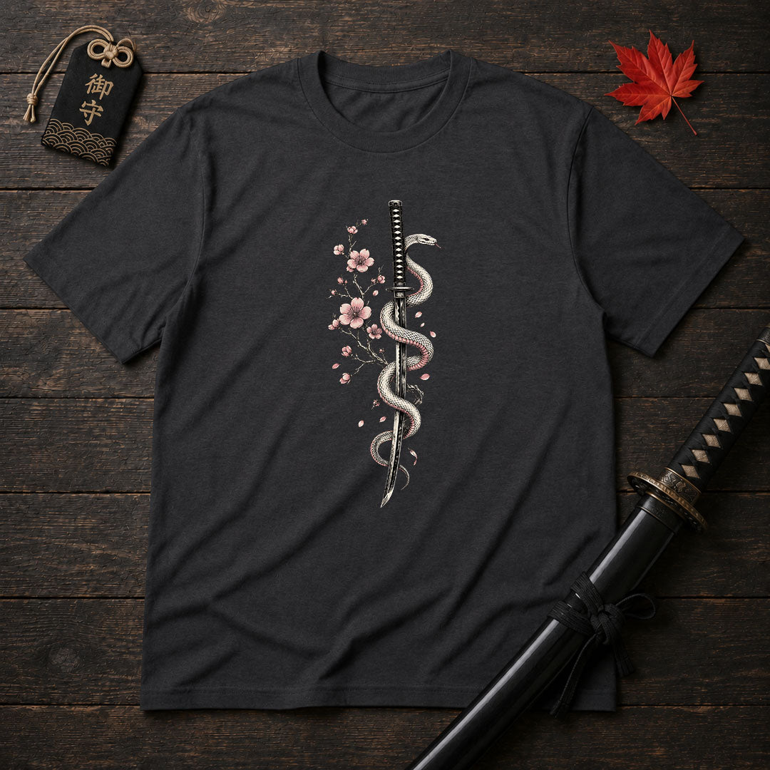 Katana And Snake T-Shirt