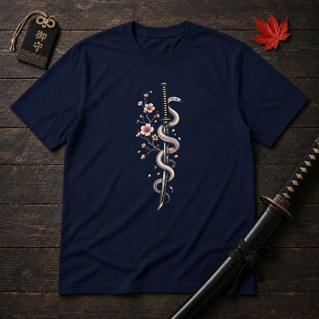 Katana And Snake T-Shirt