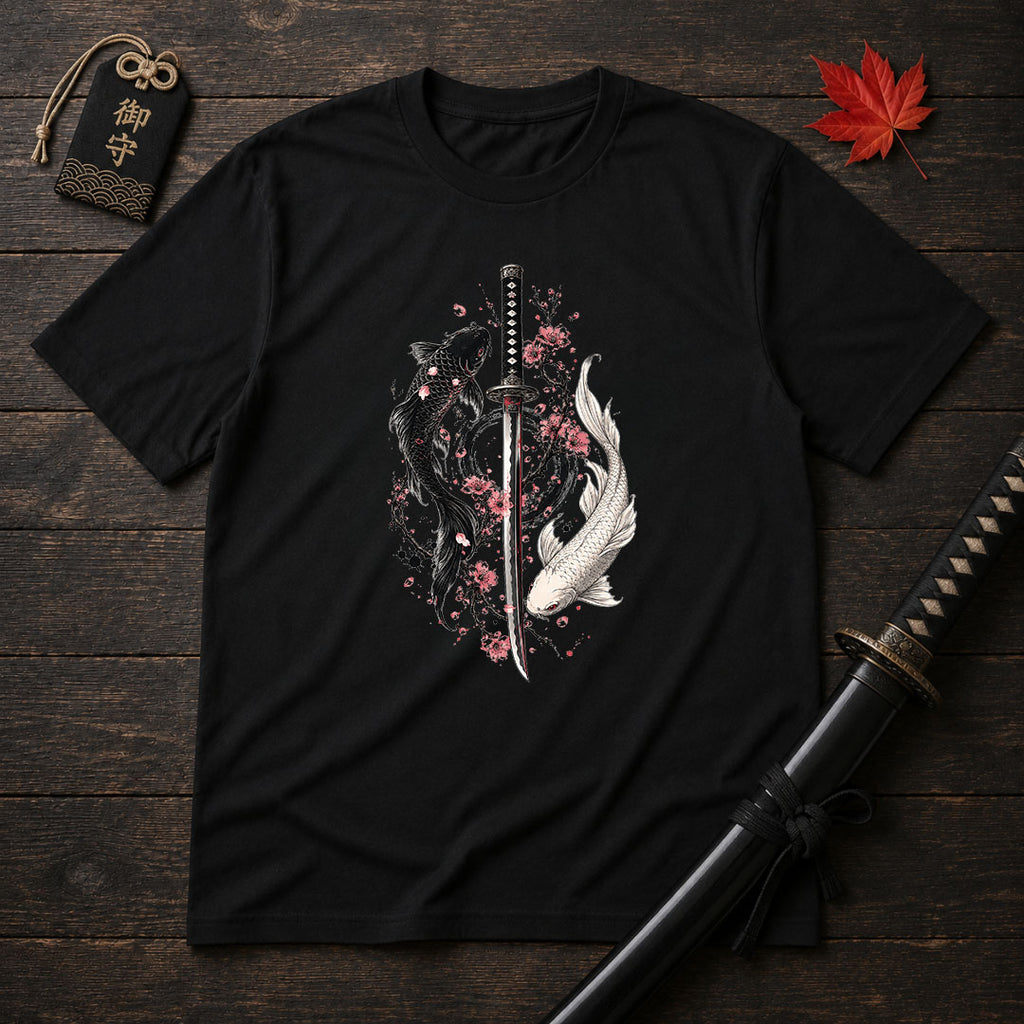 Koi and Katana T-Shirt
