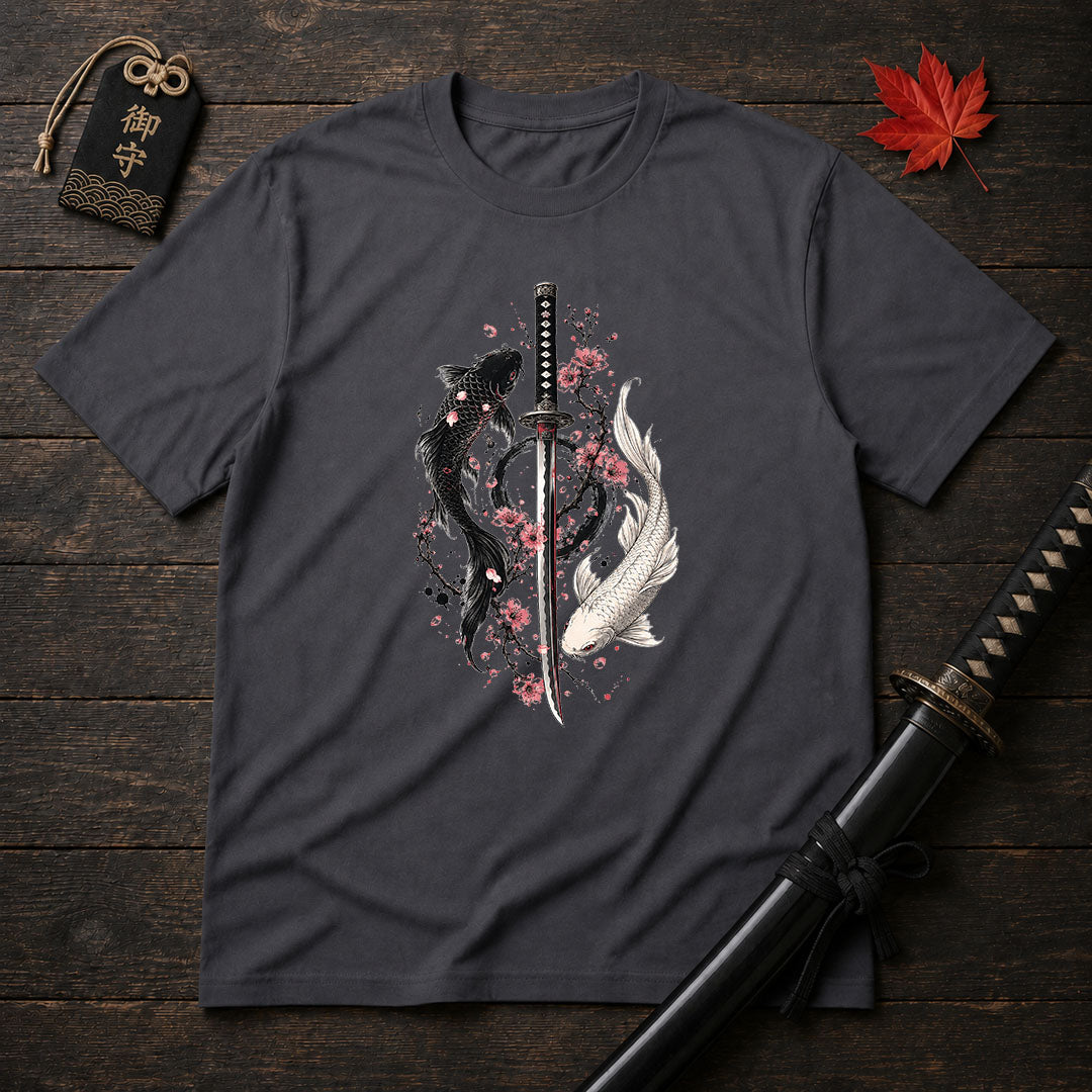 Koi and Katana T-Shirt