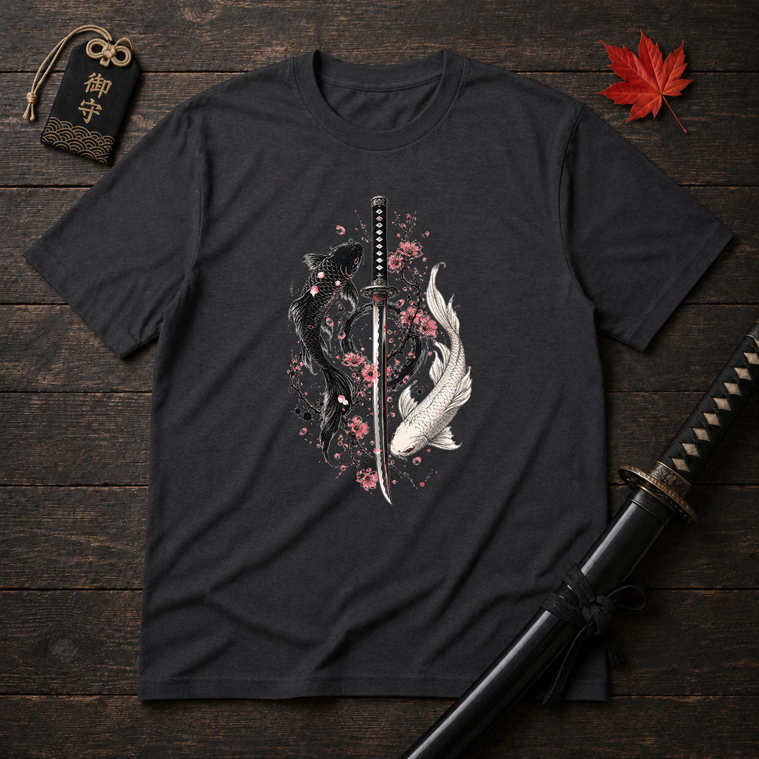 Koi and Katana T-Shirt