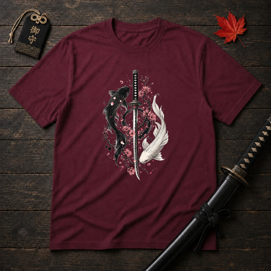 Koi and Katana T-Shirt