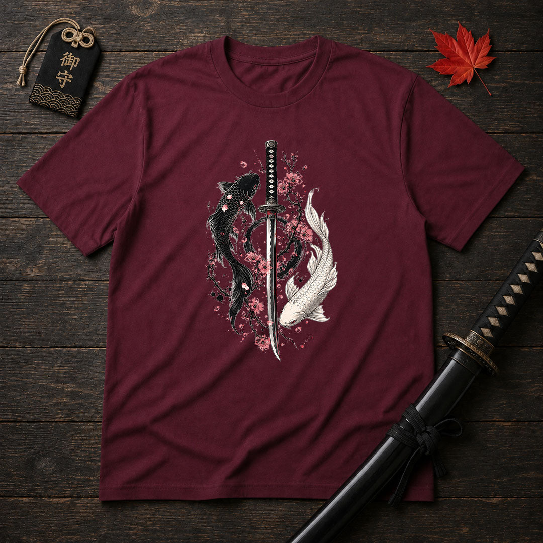 Koi and Katana T-Shirt