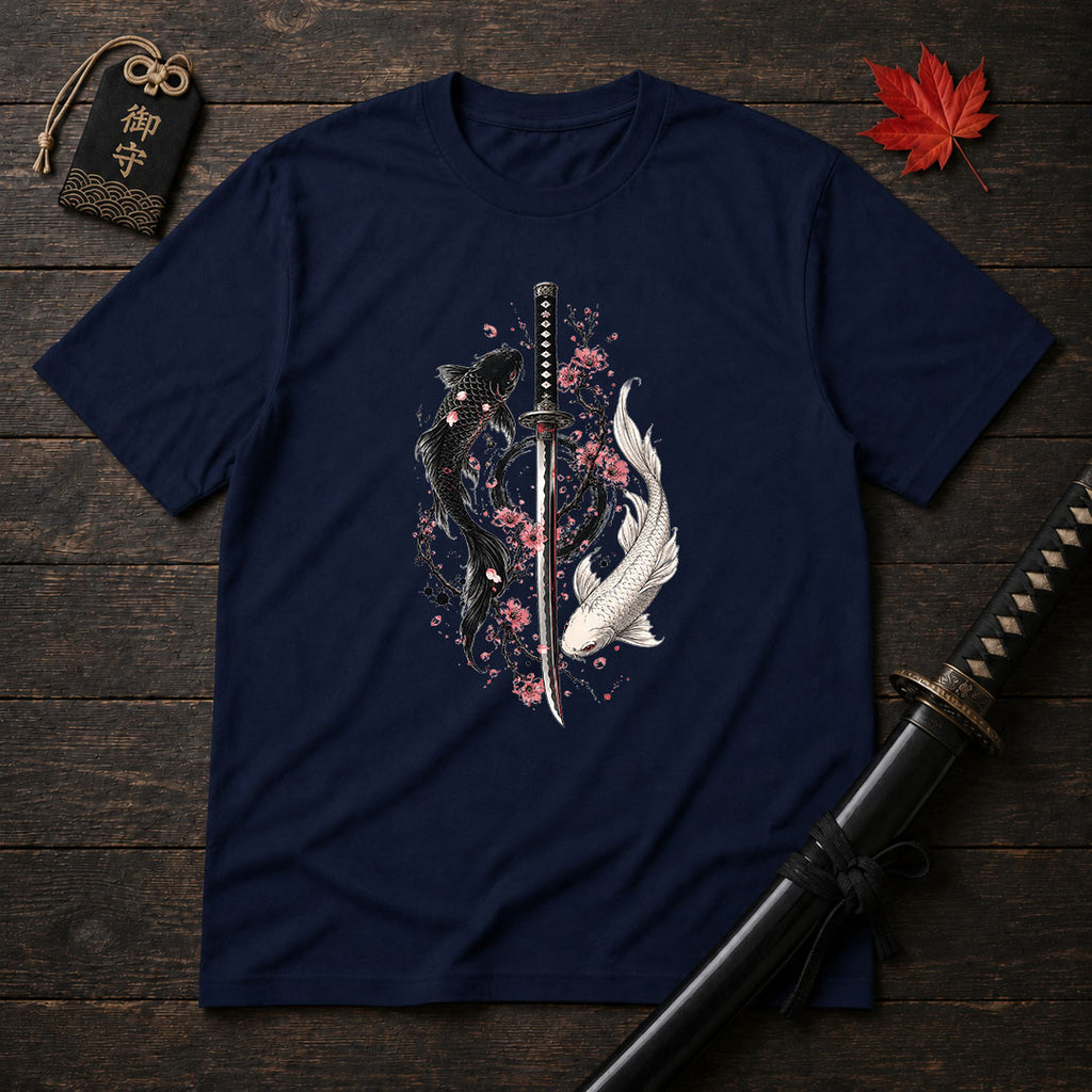 Koi and Katana T-Shirt