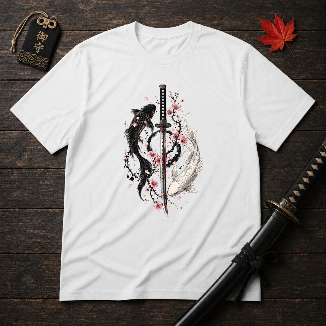 Koi and Katana T-Shirt