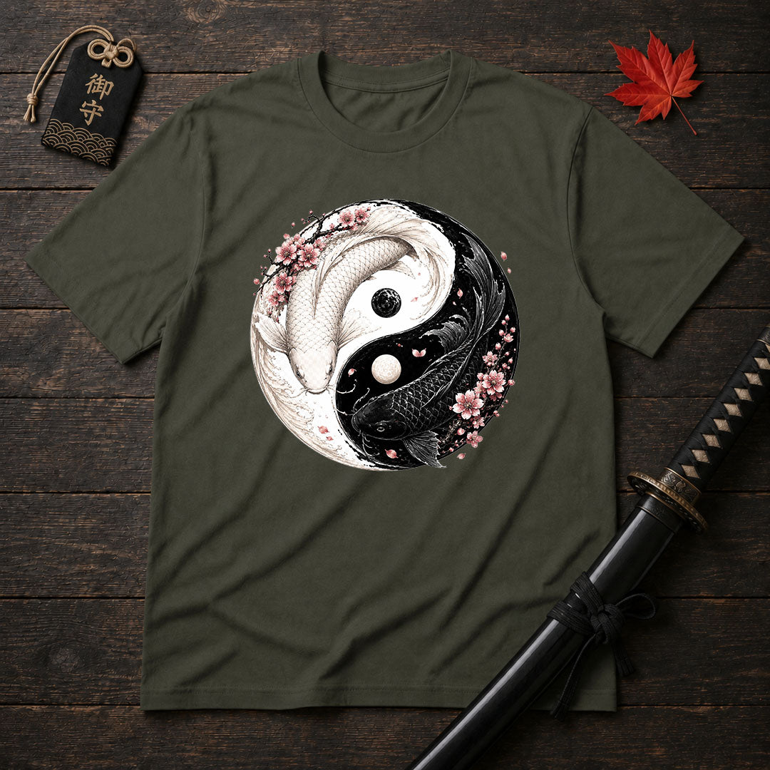 Koi Yin Yang T-Shirt