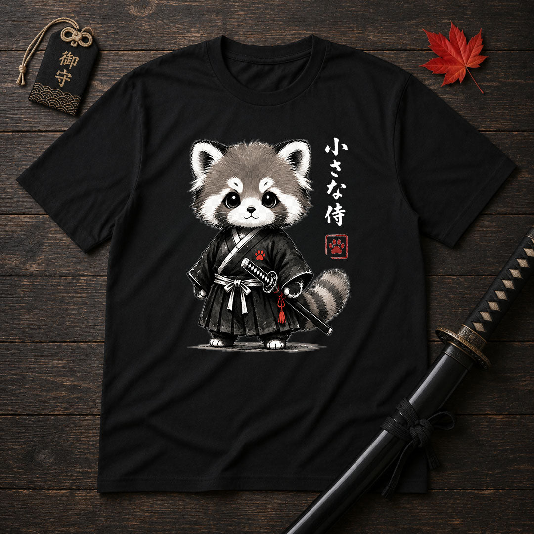 Little Samurai Raccoon T-Shirt