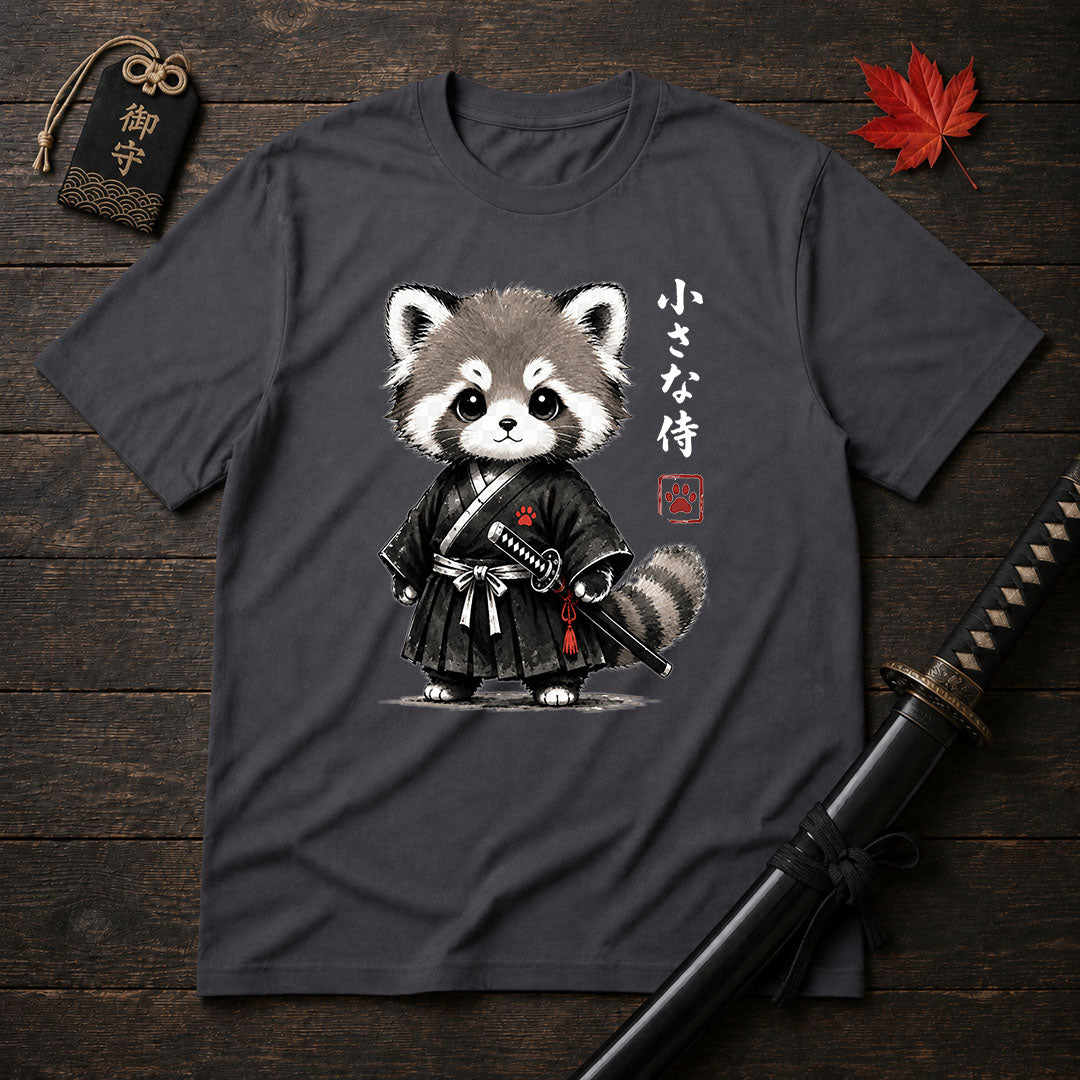 Little Samurai Raccoon T-Shirt