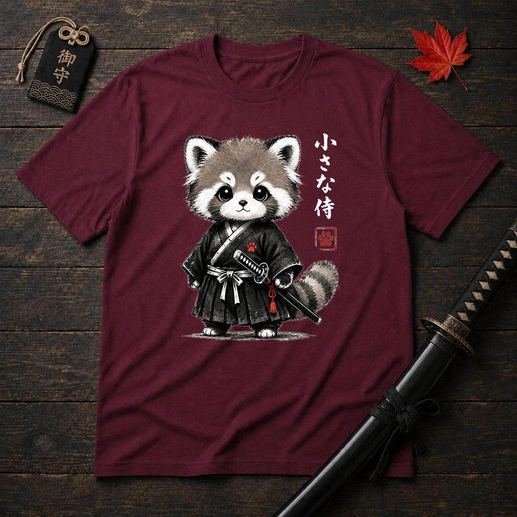 Little Samurai Raccoon T-Shirt