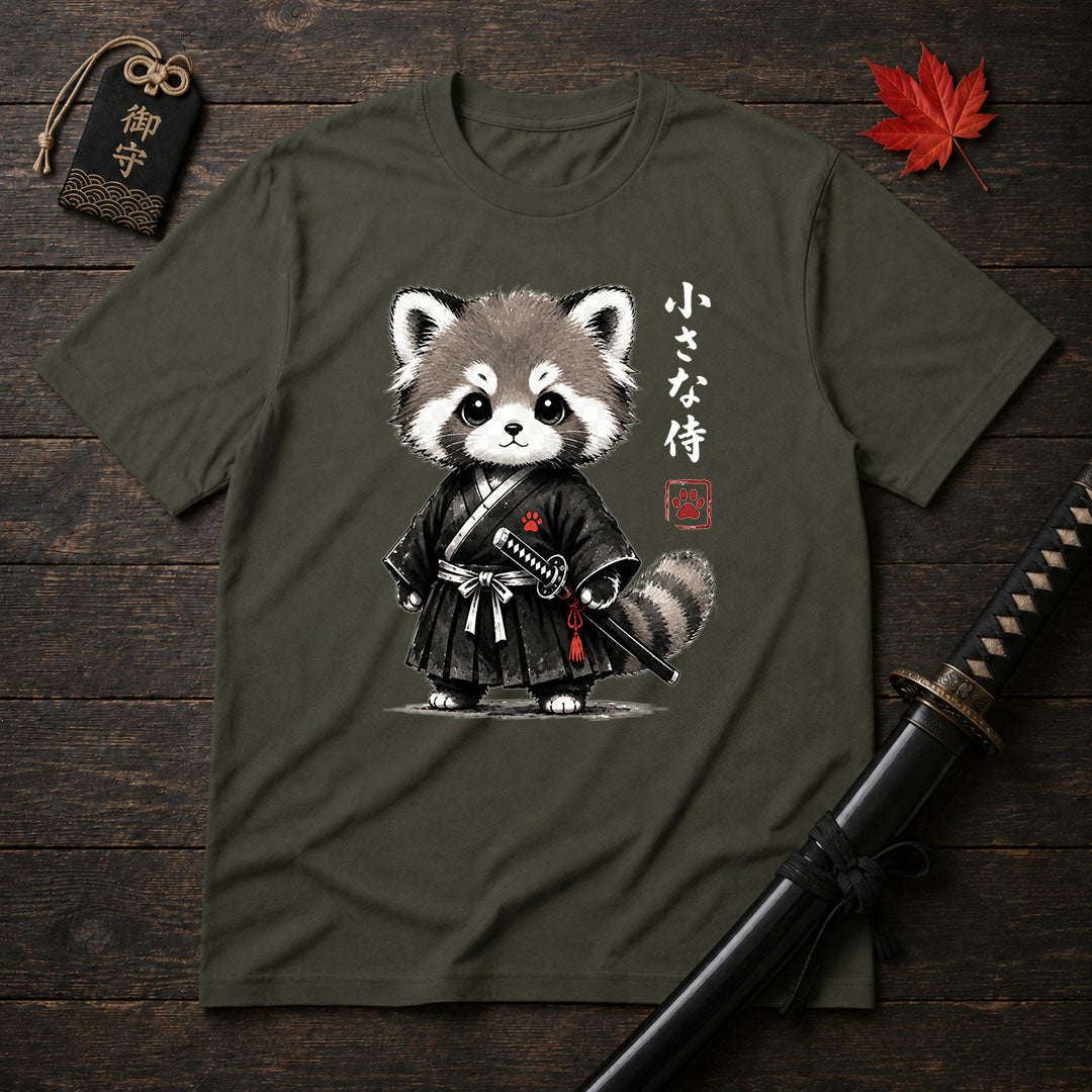 Little Samurai Raccoon T-Shirt