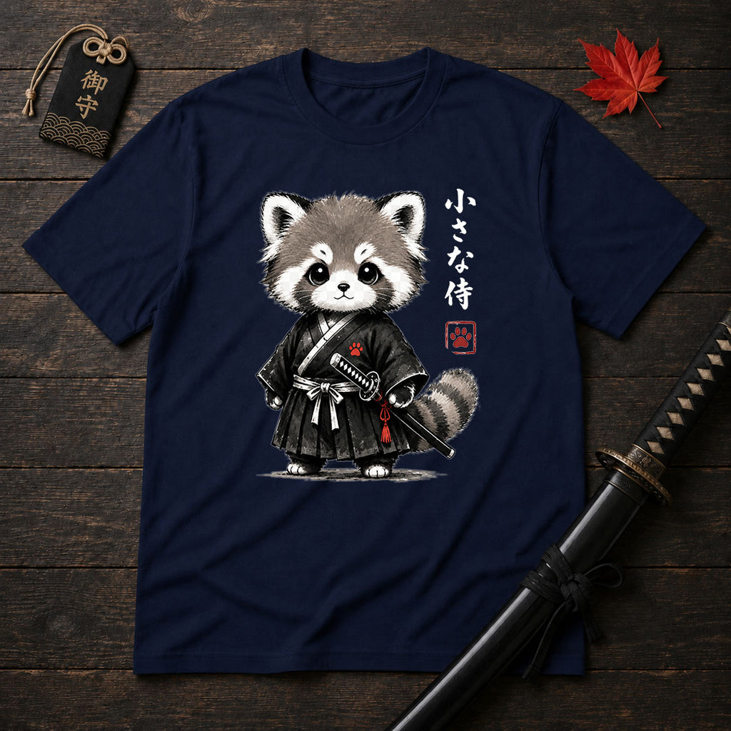 Little Samurai Raccoon T-Shirt