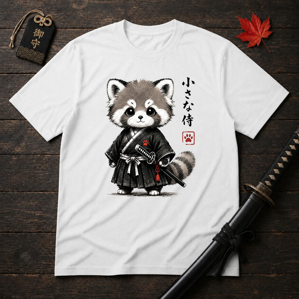 Little Samurai Raccoon T-Shirt
