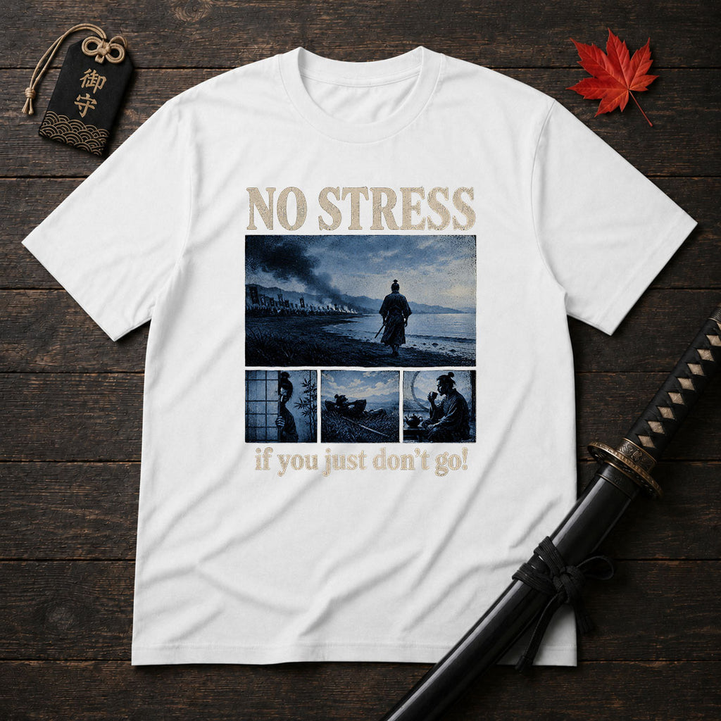 No Stress Samurai T-Shirt