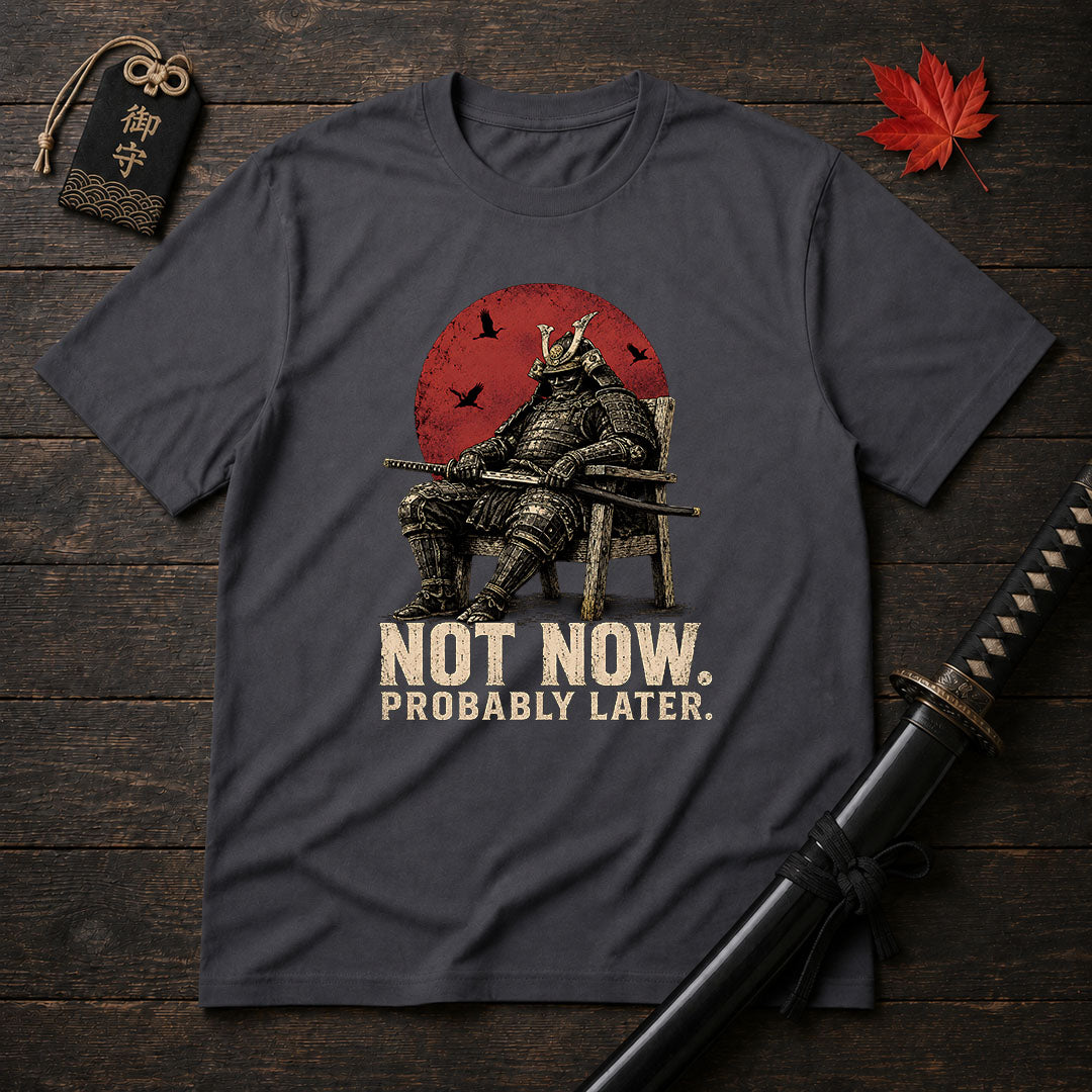 Not Now Samurai T-Shirt