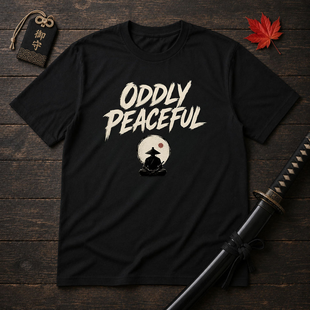 Oddly Peaceful Samurai T-Shirt