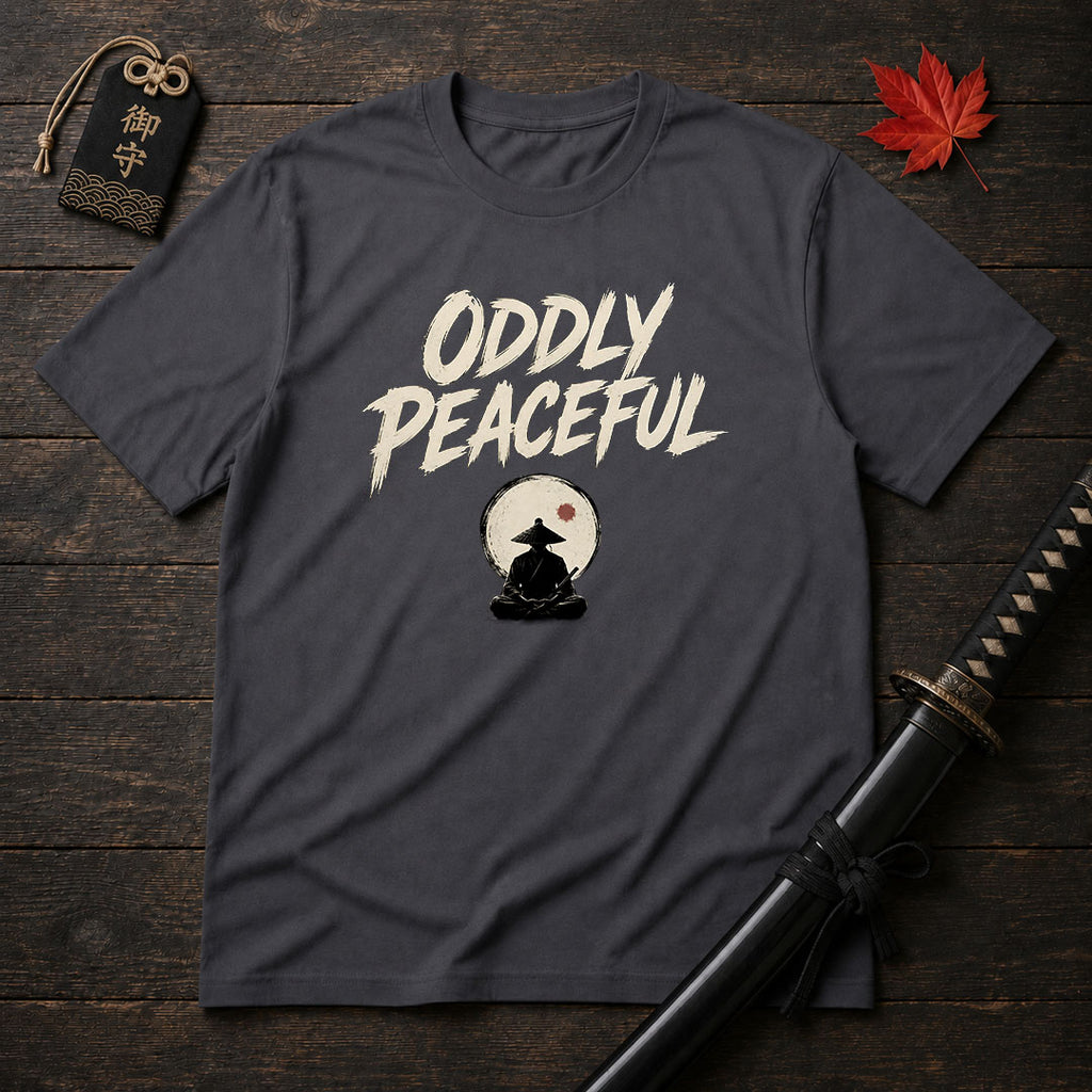 Oddly Peaceful Samurai T-Shirt