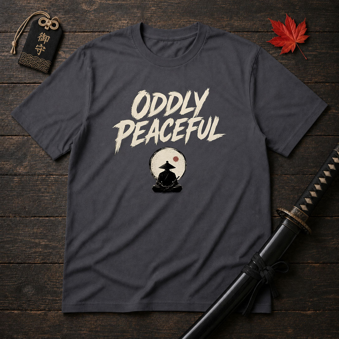 Oddly Peaceful Samurai T-Shirt