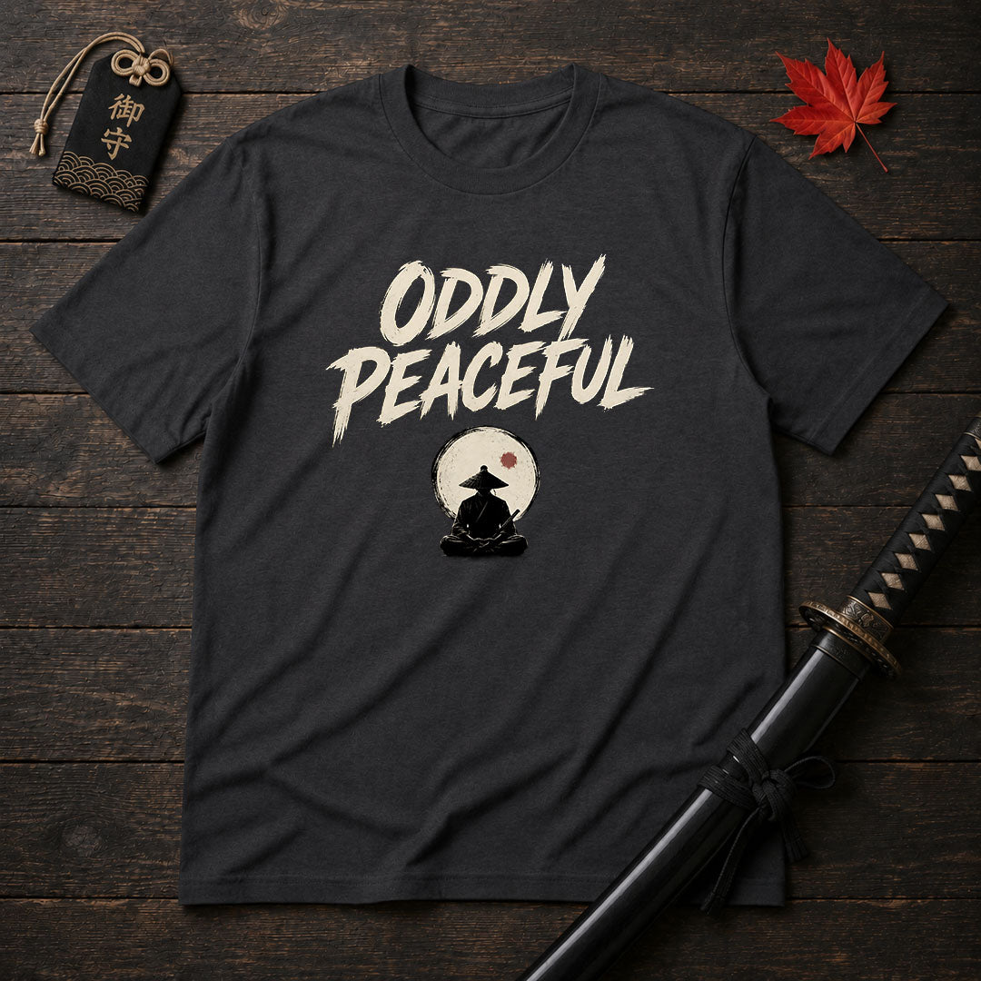 Oddly Peaceful Samurai T-Shirt