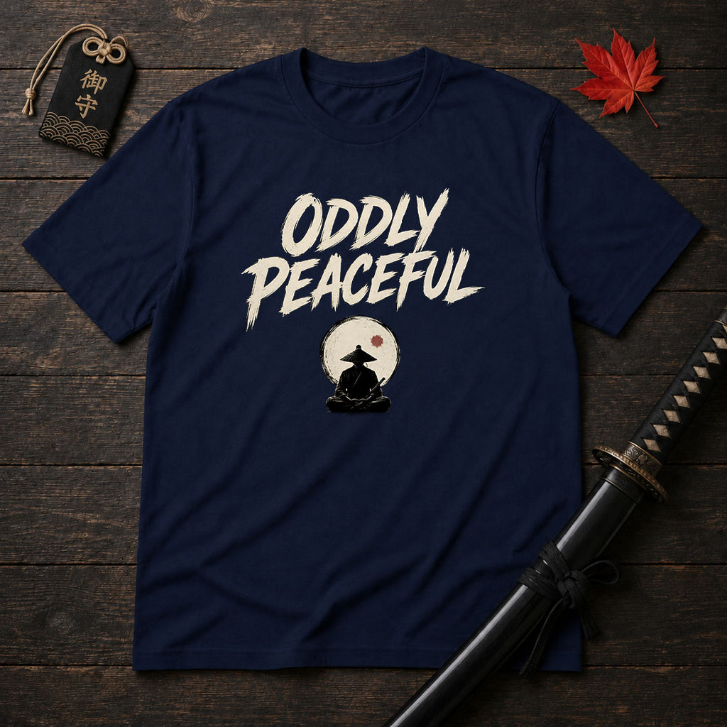 Oddly Peaceful Samurai T-Shirt
