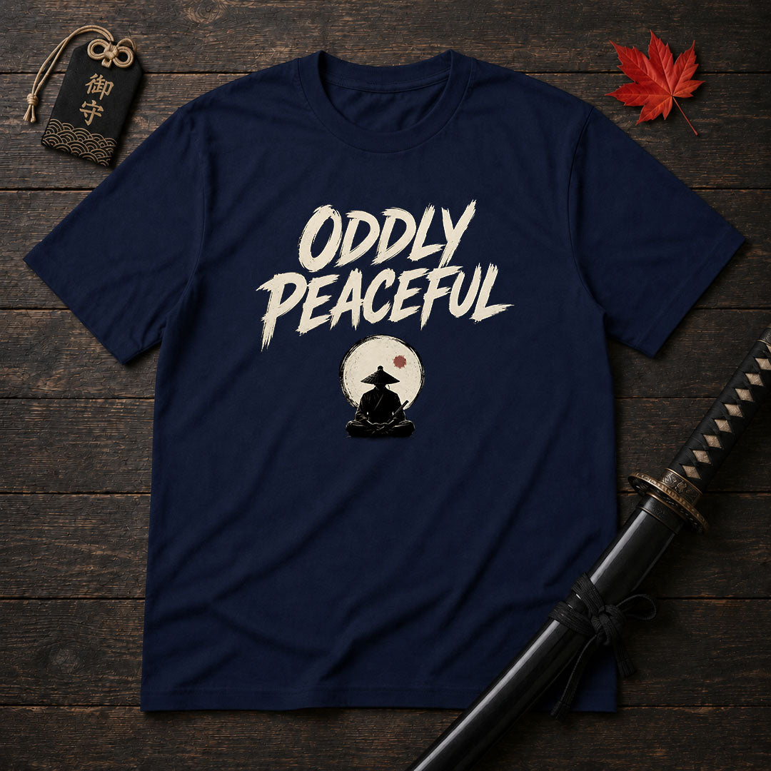 Oddly Peaceful Samurai T-Shirt