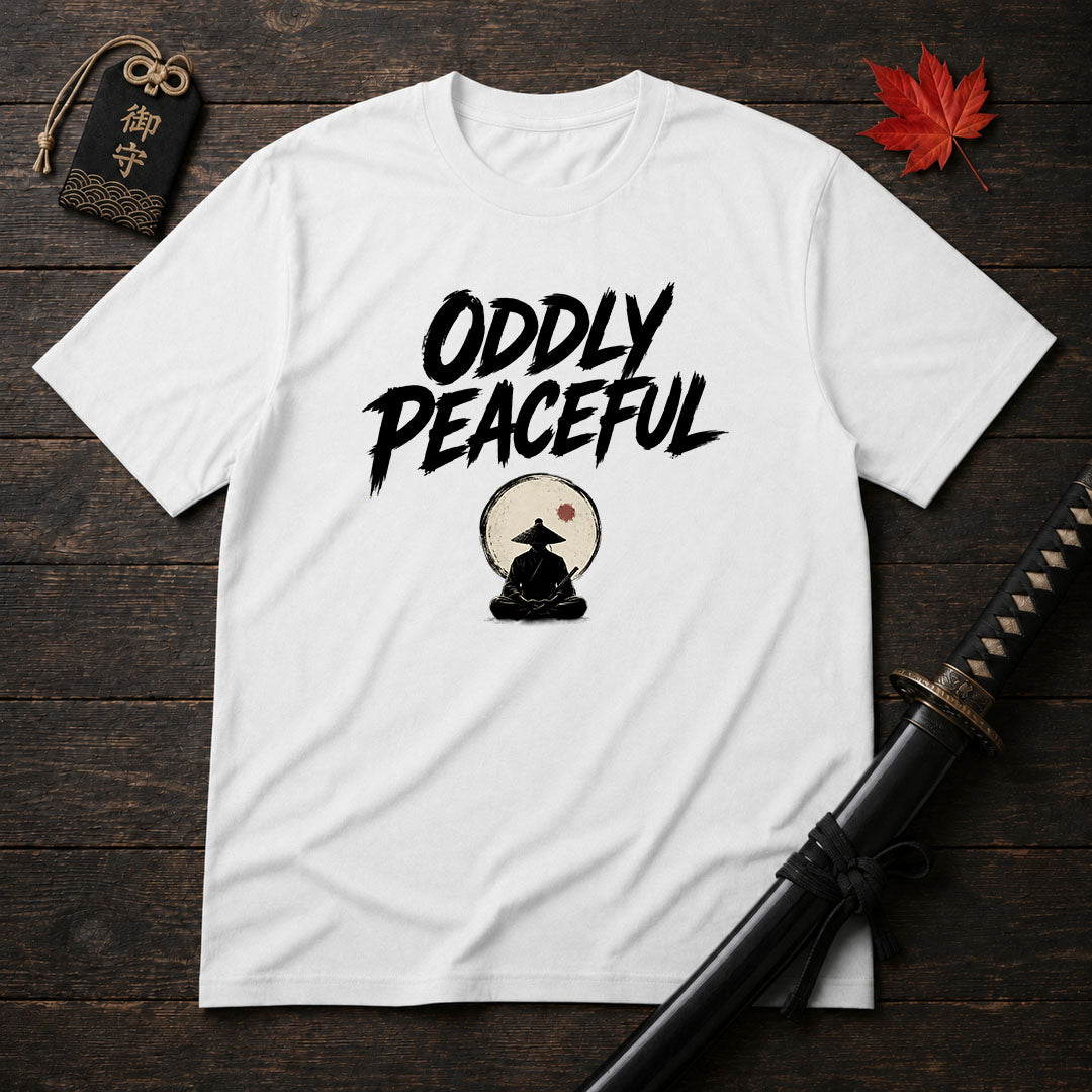 Oddly Peaceful Samurai T-Shirt