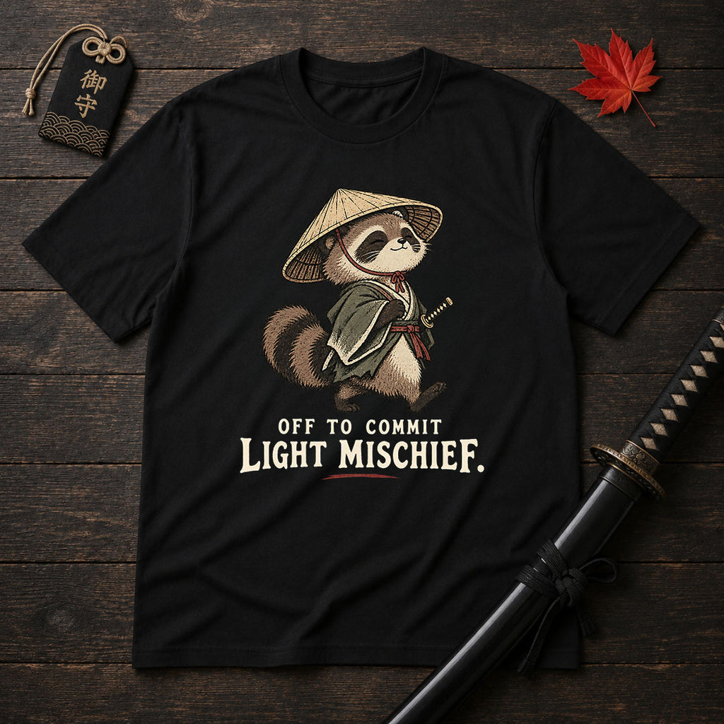Off To Commit Light Mischief T-Shirt