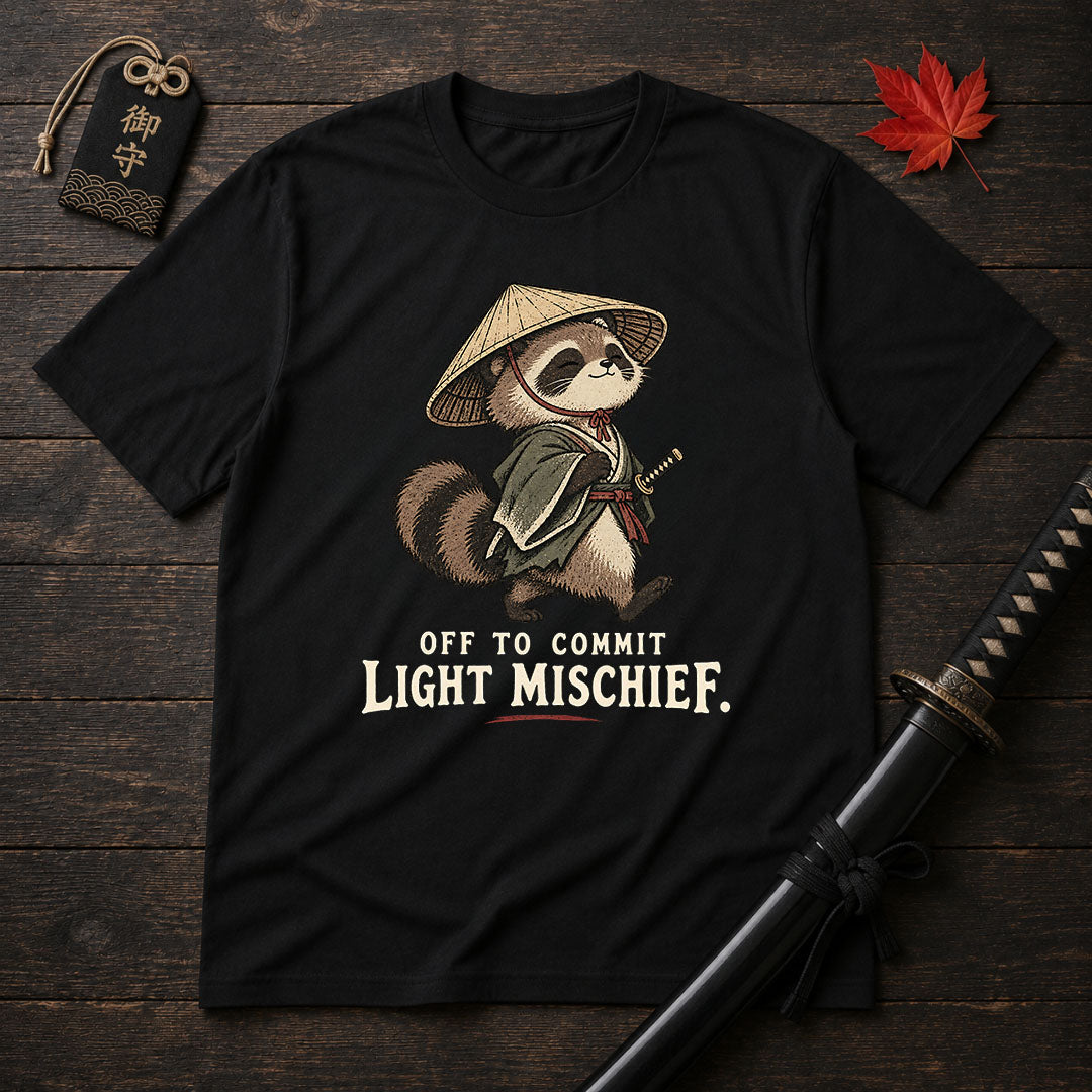 Off To Commit Light Mischief T-Shirt