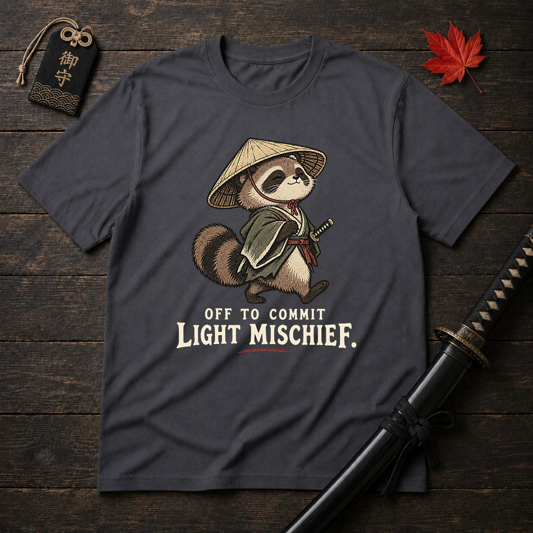 Off To Commit Light Mischief T-Shirt