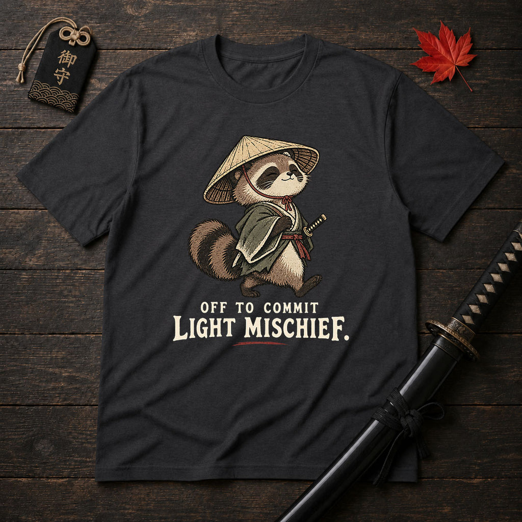 Off To Commit Light Mischief T-Shirt